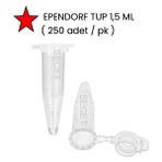 Ependorf Tüp 1,5 Ml, Non Steril ( 250 Adet / Pk )