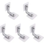 ePhase 5 Set Küçük Boy Deprem Güvenliği Kendinden Yapışkanlı 55X55MM Mobilya Eşya Dolap Sabitleme Aparatı