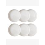 EPHESUS WHITE ÇUKUR TABAK SETİ 22CM - 6LI