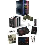 Ephesus Yayınları Yaralasar Serisi Seti 4 Kitap Ciltli Kutulu ve Kazazede 4lü Set Askeri Künye Kutulu Ciltli