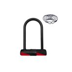 Epic Uvy U Bisiklet Kilidi ve 12x1800 mm Çelik Halat