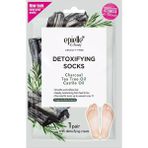 Epielle Detoks Etkili Ayak Maskesi Çorap – Charcoal & Çay Ağacı Yağı – 1 Çift