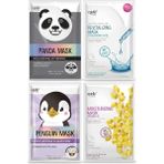 Epielle Hydra Boost 4’lü Nem Seti – Vitamin E, Hyaluronik Asit, Penguen & Panda Maske