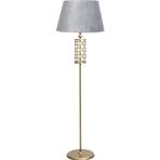 Epifanio Laser 5709 Eskitme Kaplama Metal Lambader - Gri Kadife