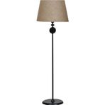 Epifanio LMD-VNR01 Çuval Bezi Efektli Statik Siyah Metal Lambader