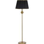 Epifanio LMD-VNR01 Gold Şeritli Organize Siyah Eskitme Mat Gold Metal Lambader