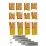 Epilla Roll On Sir Ağda Kartuş Naturel 12 Adet-5 Paket Ağda Bezi Ve Ağda Yağı Hediye