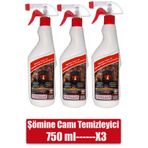 Epilla Şömine Camı Izgara Temizleyici Sprey 750 ml-3 Adet