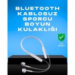 Epilons 100 Saat Pil Ömrü Boyun Askılı Bluetooth Kablosuz Kulaklık - Diğer
