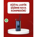 Epilons 12V Uyumlu Çok Işlevli Akıllı Araç Lastik Pompası - Seçenek