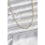 Epilons 14K Gold Renk Kaplama Kuşgözü Zincir Model Pirinç CM Kadın Kolye - TJ-BKO10749