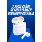 Epilons 2025 Model Çağrı Cevaplayabilen Bluetooth Kulaklık Beyaz Dokunmatik Kontrol - Diğer