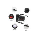 Epilons 220v Ile 12v Oto Elektriği Çalışan Hava Lastik Şişirme Kompresörü 250 Psı Çok Amaçlı Yol Yardımı