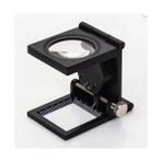 Epilons -28X28 mm Katlanır Sayaçlı Metal Lüp, 2 LED Işıklı Büyüteç Tekstil TH9005A - Diğer - .
