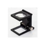 Epilons -28x28 Mm Katlanır Sayaçlı Metal Lüp, 2 Led Işıklı Büyüteç Tekstil Th9005a