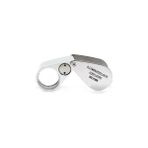 Epilons 30X21MM Metal Işıklı Profesyonel Lup Büyüteç Detay Inceleme ve Kalite Kontrol Merceği