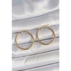 Epilons 316 Çelik Gold Renk 27 mm Halka Model Kadın Küpe - TJ-BKP10508