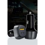 Epilons 38W Araç Içi Şarj Cihazı - Pd Destekli Type-C + USB Çıkışlı Hızlı Oto Çakmaklık Şarj