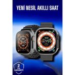 Epilons 45 mm Gri Kasa Ultra Akıllı Saat Sesli Görüşme, Sağlık Takibi, Suya Dayanıklı - .