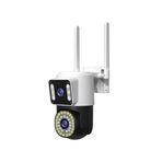 Epilons 4MP Yoosee Çift Lens IP Kamera - WIFI Açık Otomatik İzleme, Su Geçirmez Kablosuz Güvenlik Ev Kameras