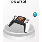 Epilons 520 Klasik Oyunlu P5™ Controllerview Retro Konsol - Şarjlı, Av Giriş Destekli, Ergonomik Tasarım