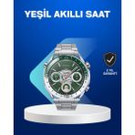 Epilons Akıllı Saat Amoled Ekranlı Harita Gösterimli Sağlık ve Spor Takipli - 35 - 48 mm - Beyaz
