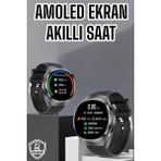 Epilons Akıllı Saat Bluetooth Bağlantılı Amoled Ekran Uyku ve Sağlık Takibi - Seçenek
