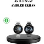Epilons Akıllı Saat Nfc – Bluetooth Arama ve Kablosuz Şarj Özellikli - Renkli