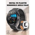 Epilons Akıllı Saat Sağlık ve Fitness Takibi Bluetooth Bağlantılı Dokunmatik Ekran - .