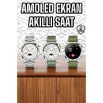 Epilons Akıllı Saat Sesli Görüşme Uyku ve Sağlık Takibi Nfc Uyumlu - 35 - 48 mm - 01P-Pembe