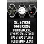 Epilons Akıllı Saat Titreşimli Pusula Nabız ve Tansiyon Ölçer Nfc Uyumlu - .
