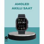 Epilons Amoled Akıllı Saat 49MM Bluetooth Arama Spor ve Sağlık - .