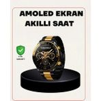 Epilons Amoled Akıllı Saat Manyetik Şarj Gps Destekli Spor ve Günlük Kullanım - .