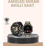 Epilons Amoled Ekran Akıllı Saat Uyku Nabız Adım Ölçer Su Geçirmez - .