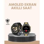 Epilons Amoled Ekran Akıllı Saat Uyku Nabız Adım Ölçer Su Geçirmez - Seçenek