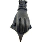 Epilons Antika Tarz Dekoratif Pirinç El Kapı Tokmağı, Taktak - 167X75 Mm, Oksit - Diğer - Renkli
