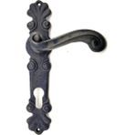 Epilons Antika Tarz Dekoratif Pirinç Okyanus Banyo Kapı Kolu - 230X46 Mm, Oksit