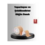 Epilons Askısız Görünmez Göğüs Bandı - Dekolteli Kıyafetler Için Destekleyici Bant