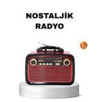 Epilons Bluetooth’lu Led Işıklı Nostaljik Müzik Kutusu – Ahşap Dokulu, Vintage Tasarım Ve Yüksek Ses Kalites