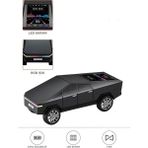 Epilons D68 Cyber Model Araba Tasarımlı Bluetooth Hoparlör 15W Güçlü Ses Rgb LED /tws/usb Siyah - 01-Siyah