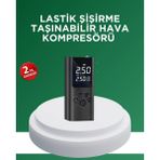 Epilons Dijital Lastik Pompası Çok Amaçlı Taşınabilir Kompresör