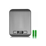Epilons Dijital Mutfak Terazisi Paslanmaz Çelik Elektronik Lcd Ağırlık 5 Kg Ölçeklii Pişirme Ölçü Aleti epo5276