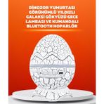 Epilons Dinozor Yumurtası Tasarımlı Projektörlü Gece Lambası