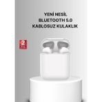 Epilons Dokunmatik Kontrollü 2. Nesil Bluetooth 5.0 Uzun Pil Ömürlü Kulaklık - Diğer