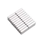 Epilons epo10059 50 Adet 20X10X5 Mm Neodyum Magnet N35 Güçlü Mıknatıs Köşeli Ve Dayanıklı Nikel Kaplama