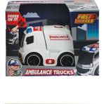 Epilons ER-247 Fast Wheels Ambulans Kamyonu -Erdem Oyuncak - Renkli