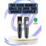 Epilons Ergonomik Tasarımlı, 3 Taraklı Profesyonel Şarjlı Saç Sakal Tıraş Makinesi - diğer