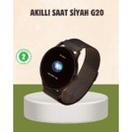 Epilons G20 Mini Akıllı Saat – Sağlık Takibi, Uzun Pil Ömrü, Dokunmatik Renkli Ekran - 35 - 48 mm - Beyaz
