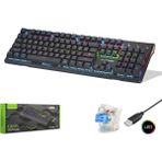 Epilons G605 Mekanik Rgb Kl.ye Blue Switch - Siyah