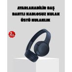 Epilons Kablosuz Bluetooth Kulaklık 5.0 18 Saat Kullanım Dinamik Sürücü Siyah - Diğer